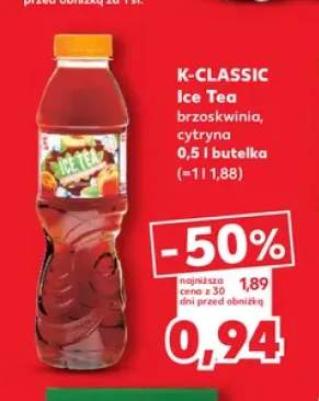 Ice Tea brzoskwinia K-Classic +1 wariant