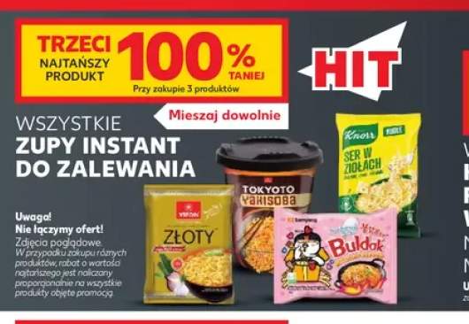 Zupy instant do zalewania +4 warianty