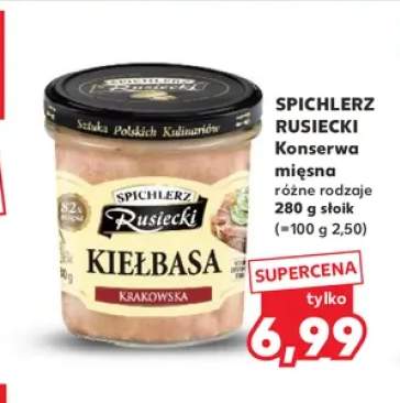 Konserwa mięsna Spichlerz Rusiecki