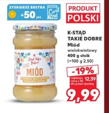 Miód wielokwiatowy K-Stąd Takie Dobre