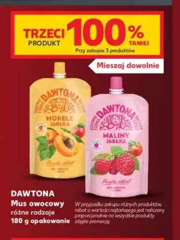Mus owocowy Morele Jabłka Dawtona +1 wariant