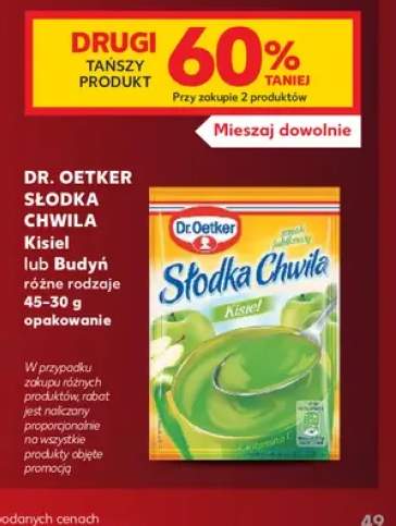 Budyń Słodka Chwila Dr. Oetker +1 wariant