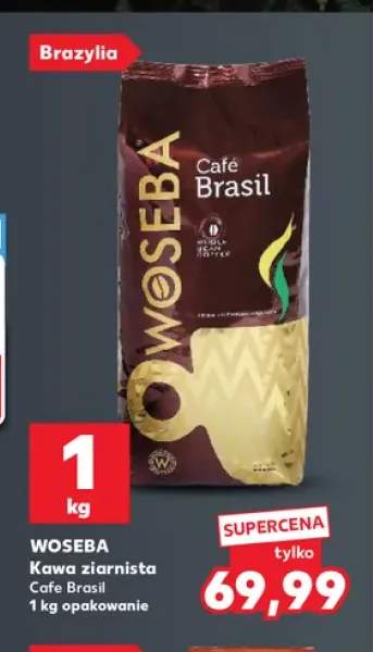 Kawa ziarnista Cafe Brasil Woseba