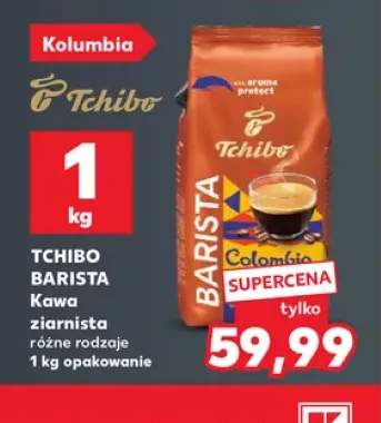 Kawa ziarnista różne rodzaje Tchibo Barista