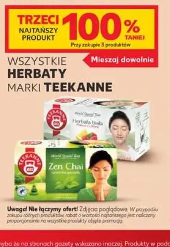 Herbaty marki Teekanne +2 warianty