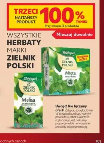 Herbaty marki Zielnik Polski +3 warianty