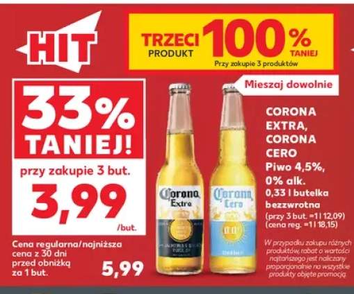Piwo Corona Extra +1 wariant
