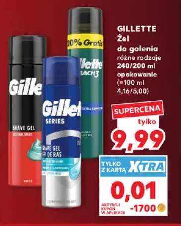 Żel do golenia Gillette