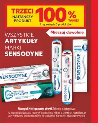 Artykuły marki Sensodyne +3 warianty