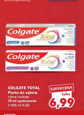 Pasta do zębów Colgate Total Whitening +1 wariant