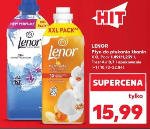 Płyn do płukania tkanin Lenor