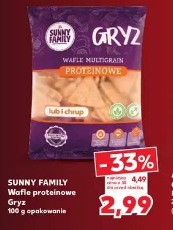 Wafle proteinowe Gryz Sunny Family