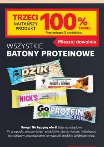 Batony proteinowe +3 warianty