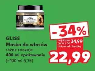 Maska do włosów różne rodzaje Gliss