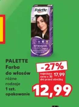 Farba do włosów różne rodzaje Palette