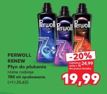Płyn do płukania różne rodzaje Perwoll Renew