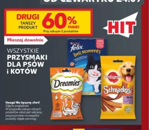 Przysmak dla kotów Dreamies +3 warianty