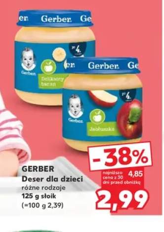 Deser dla dzieci Gerber