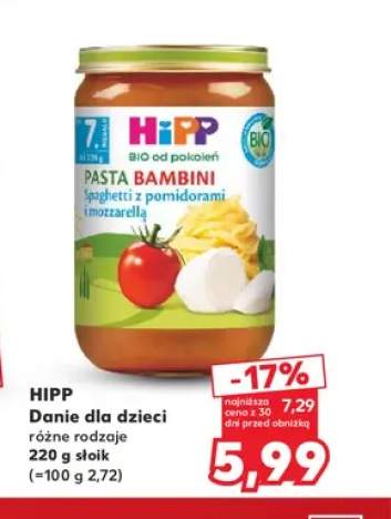 Danie dla dzieci HiPP