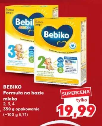 Formuła na bazie mleka 2 Bebiko +2 warianty