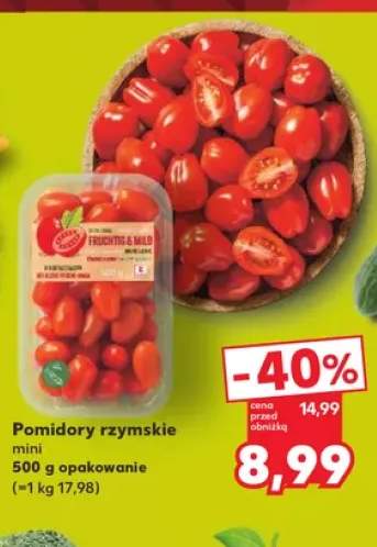Pomidory rzymskie mini