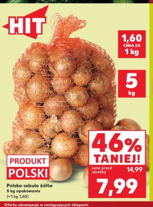Polska cebula żółta