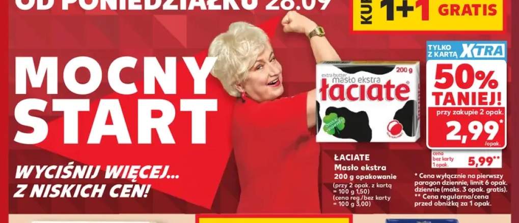 Masło ekstra Łaciate