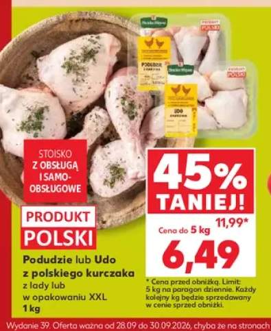 Podudzie z polskiego kurczaka +1 wariant
