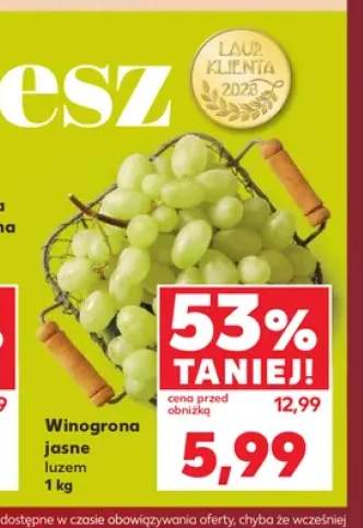Winogrona jasne