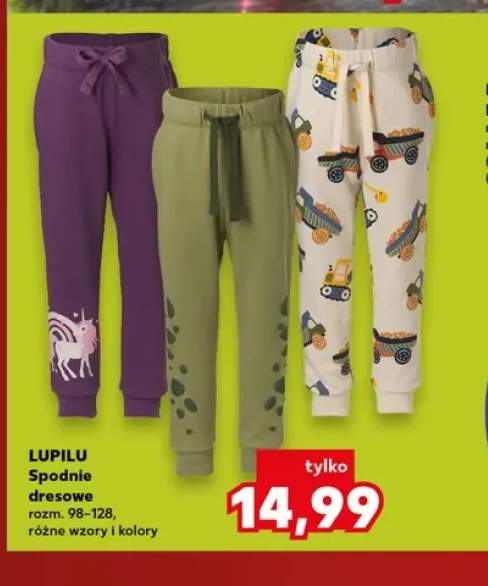 Spodnie dresowe Lupilu