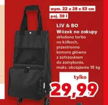 Wózek na zakupy Liv & Bo