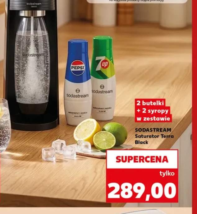 Saturator Terra Black Sodastream