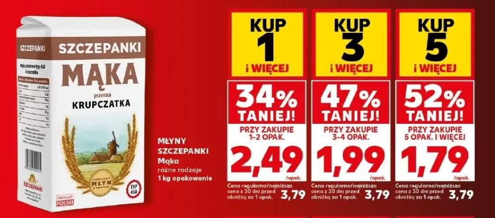 Mąka pszenna krupczatka typ 450 Młyny Szczepanki
