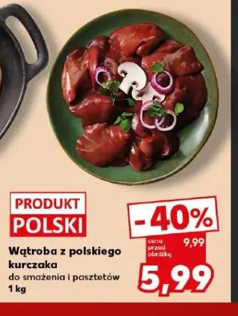 Wątroba z polskiego kurczaka