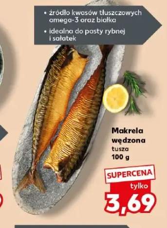 Makrela wędzona tusza