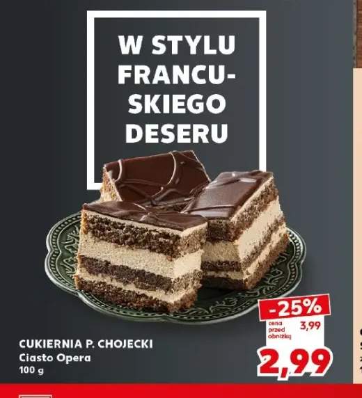 Ciasto Opera Cukiernia P. Chojecki