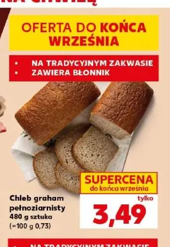 Chleb graham pełnoziarnisty