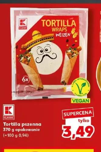 Tortilla pszenna K-Classic