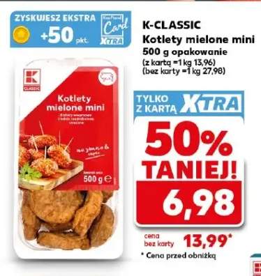 Kotlety mielone mini K-Classic