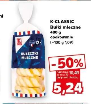 Bułki mleczne K-Classic