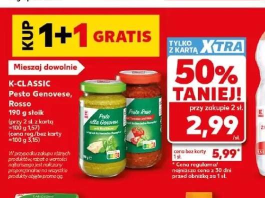 Pesto Genovese K-Classic +1 wariant