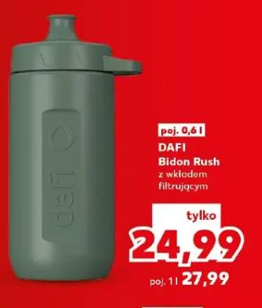 Bidon Rush z wkładem filtrującym 0,6 l Dafi +1 wariant