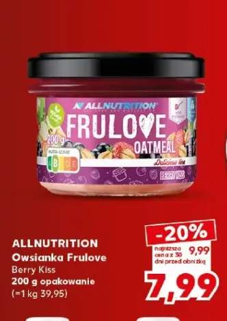 Owsianka Frulove Berry Kiss Allnutrition