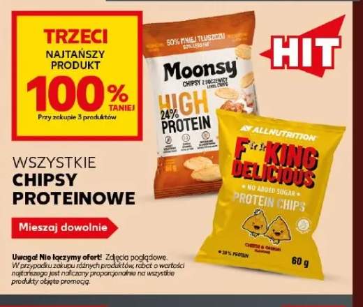 Chipsy proteinowe +2 warianty