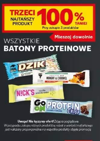 Batony proteinowe +4 warianty