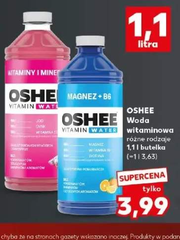 Woda witaminowa Oshee