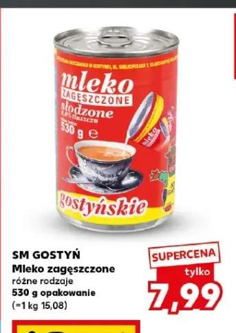 Mleko zagęszczone słodzone SM Gostyń