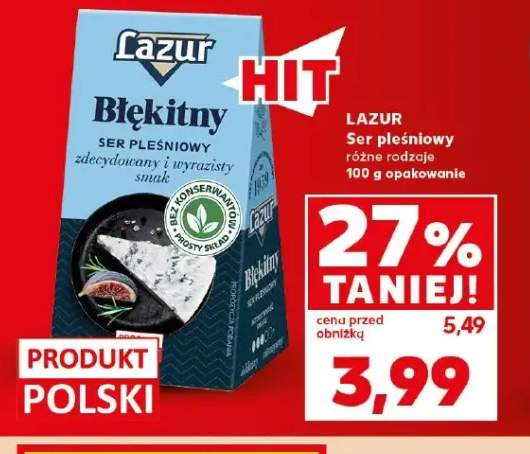 Ser pleśniowy Lazur