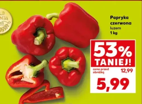 Papryka czerwona luzem