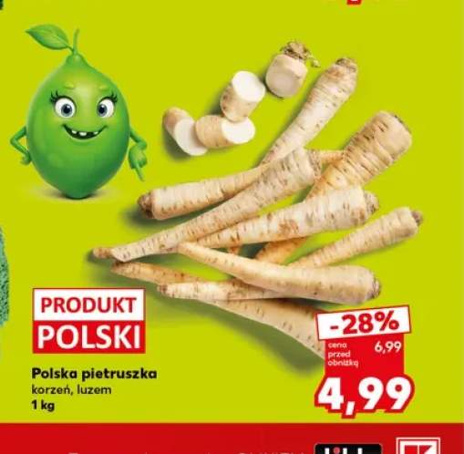 Pietruszka korzeń polska